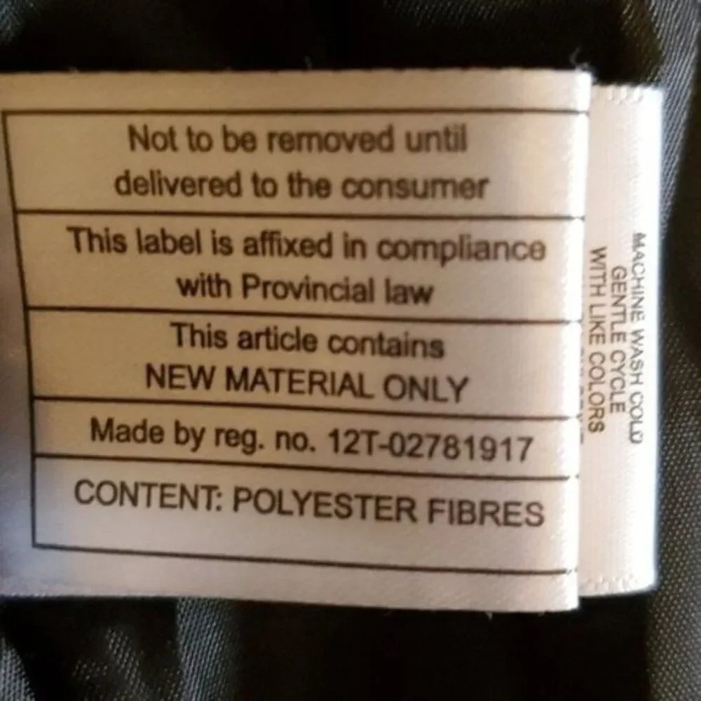 iXtreme Youth Jacket Coat Winter Orange Wavy Quilted Zip Up BOYS Size 10 / 12